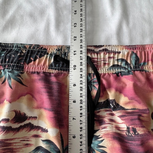 Billabong‎ Recycler Sundays Layback Men's L Swim Trunks Tropical Hawaiian Beach - Picture 10 of 13